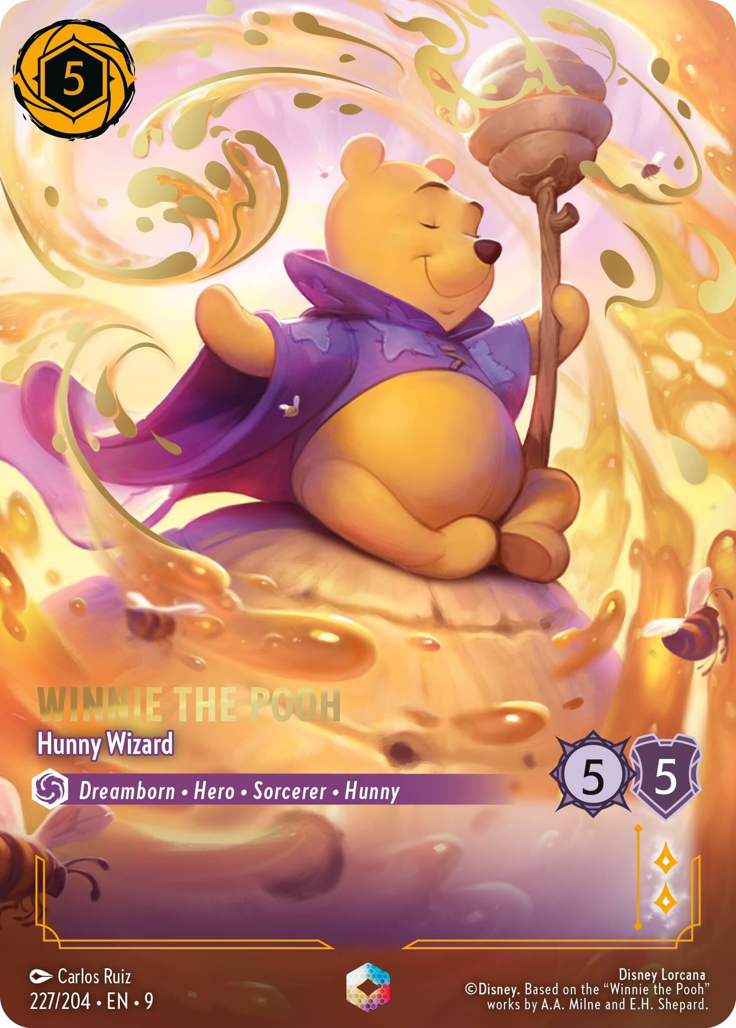 Winnie the Pooh - Hunny Wizard (Enchanted) (227/204) [Fabled] | Devastation Store