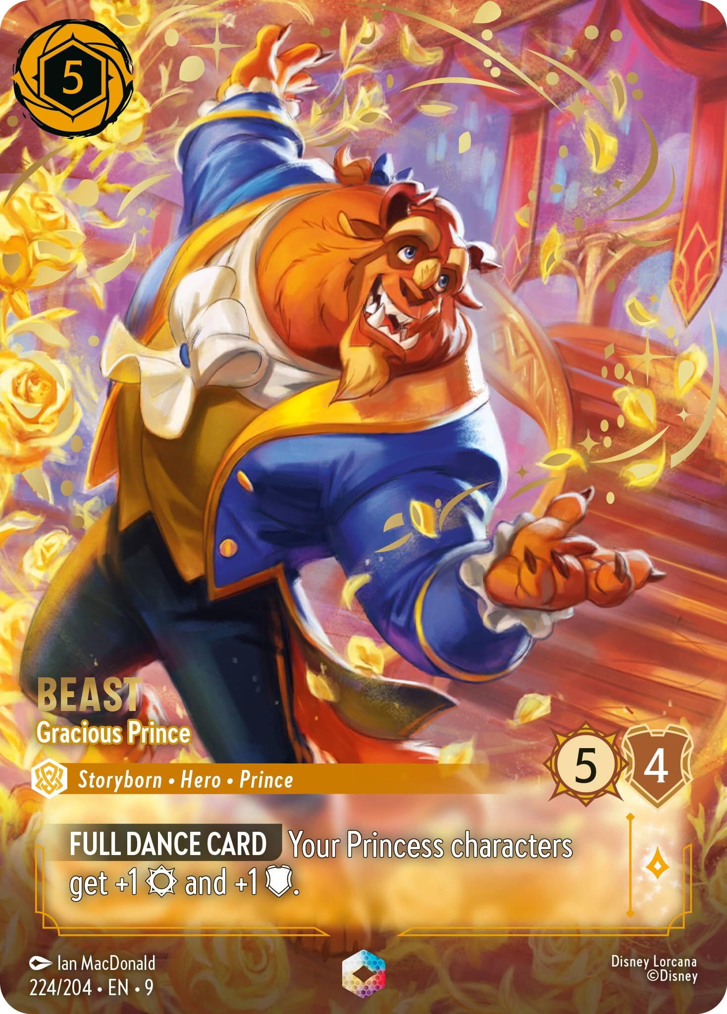 Beast - Gracious Prince (Enchanted) (224/204) [Fabled] | Devastation Store
