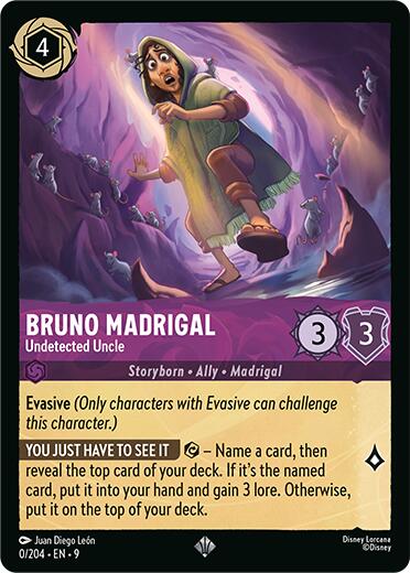 Bruno Madrigal - Undetected Uncle (0/204) [Fabled] | Devastation Store