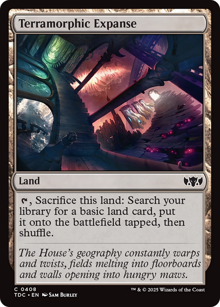 Terramorphic Expanse [Tarkir: Dragonstorm Commander] | Devastation Store