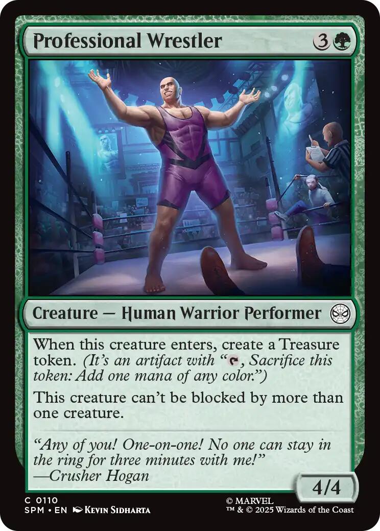 Professional Wrestler [Marvel's Spider-Man] | Devastation Store