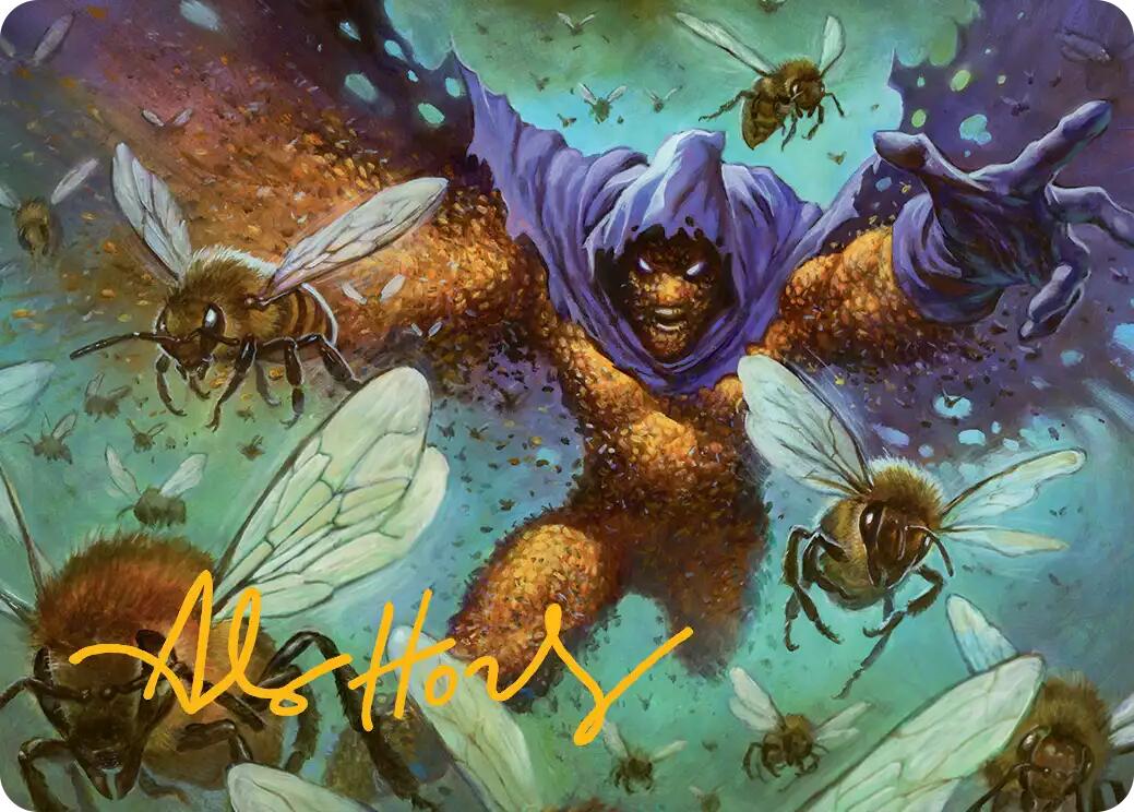 Swarm, Being of Bees Art Card (Gold-Stamped Signature) [Marvel's Spider-Man Art Series] | Devastation Store