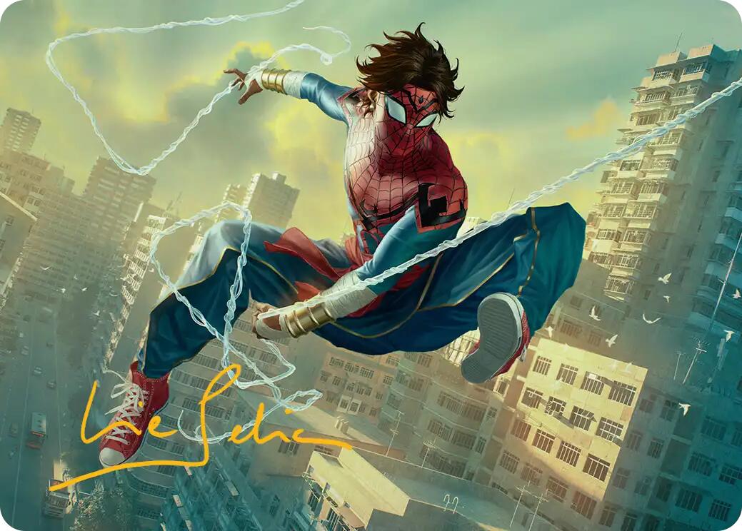 Spider-Man India Art Card (Gold-Stamped Signature) [Marvel's Spider-Man Art Series] | Devastation Store