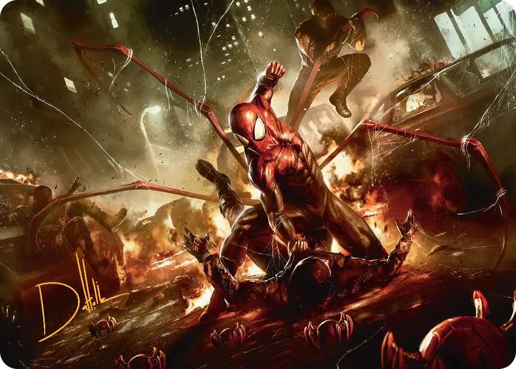 Superior Spider-Man Art Card (Gold-Stamped Signature) [Marvel's Spider-Man Art Series] | Devastation Store