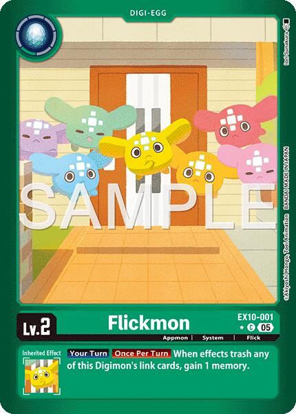 Flickmon [EX10-001] (Limited Foil) [Sinister Order] | Devastation Store