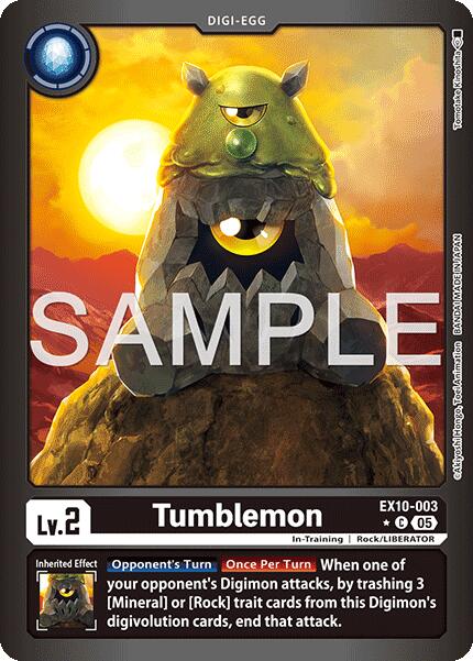Tumblemon [EX10-003] (Limited Foil) [Sinister Order] | Devastation Store