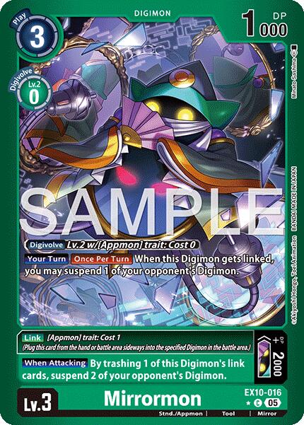 Mirrormon [EX10-016] (Limited Foil) [Sinister Order] | Devastation Store