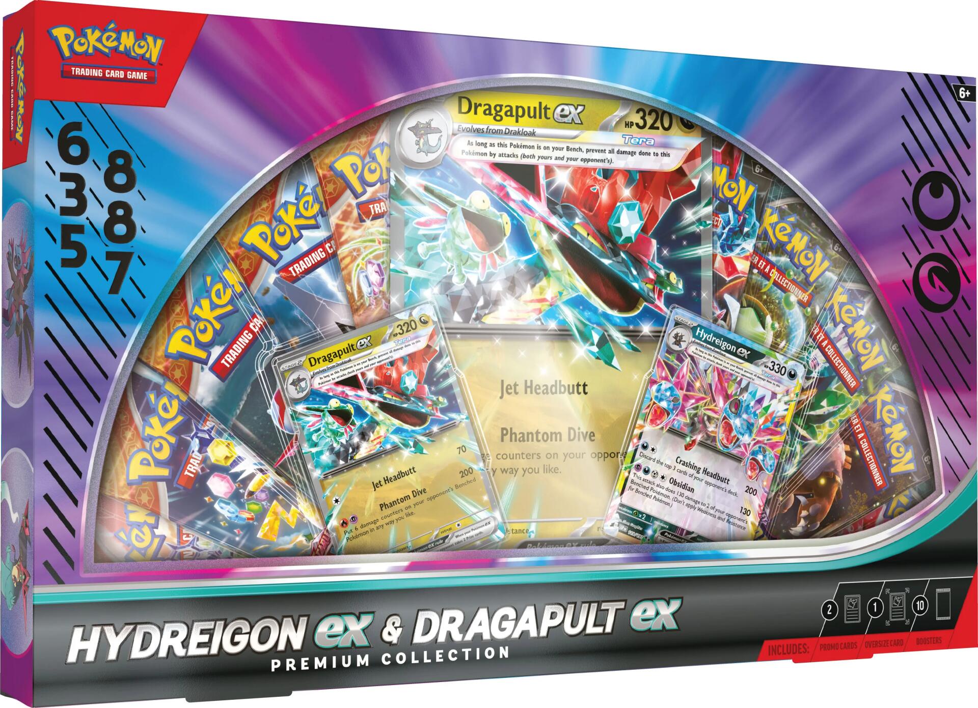 Hydreigon ex & Dragapult ex Premium Collection | Devastation Store