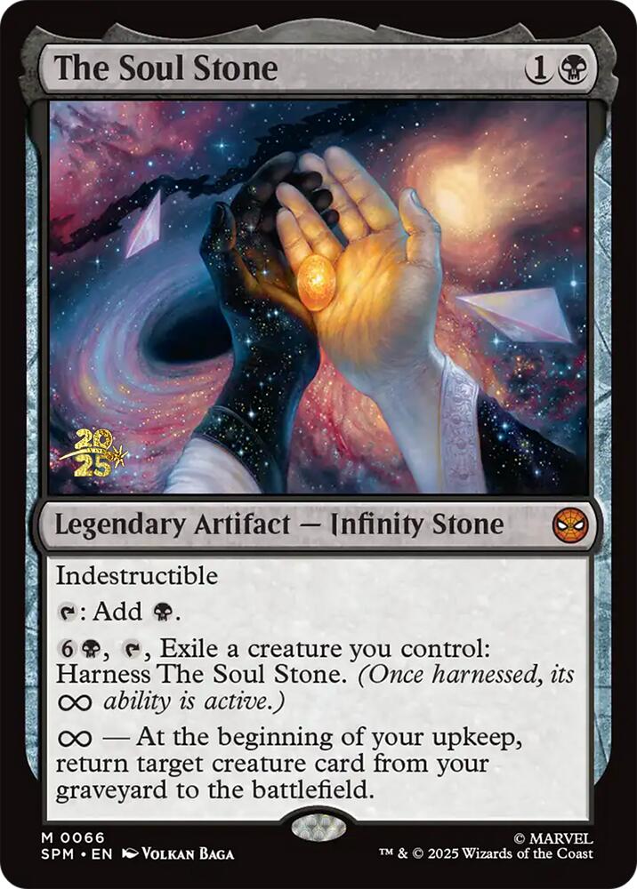 The Soul Stone [Marvel's Spider-Man Prerelease Promos] | Devastation Store