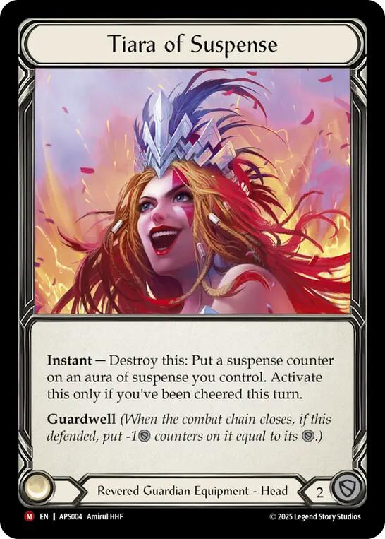Tiara of Suspense [APS004] (Armory Deck: Pleiades)  Rainbow Foil | Devastation Store