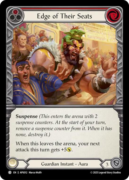 Edge of Their Seats (Red) [APS012] (Armory Deck: Pleiades) | Devastation Store