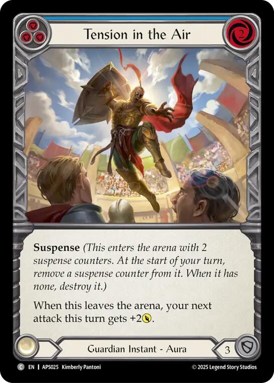 Tension in the Air (Blue) [APS025] (Armory Deck: Pleiades) | Devastation Store
