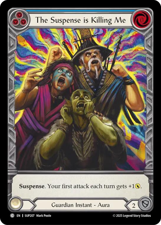 The Suspense is Killing Me (Extended Art) [SUP207] (Super Slam)  Cold Foil | Devastation Store