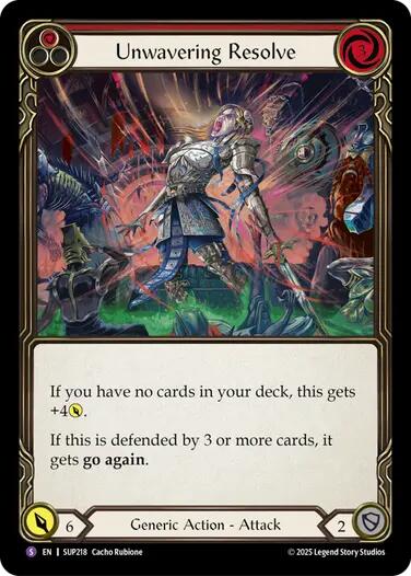 Unwavering Resolve [SUP218] (Super Slam) | Devastation Store