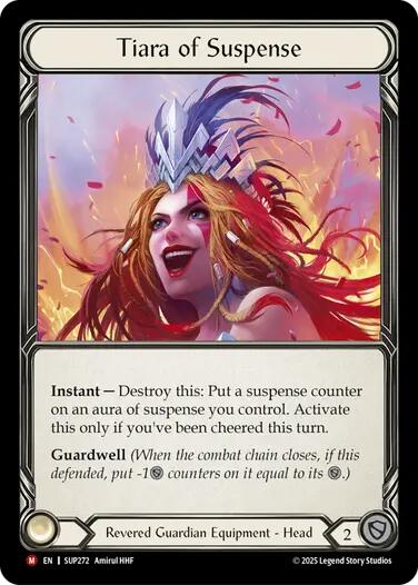 Tiara of Suspense (Cold Foil) [SUP271] (Super Slam)  Cold Foil | Devastation Store