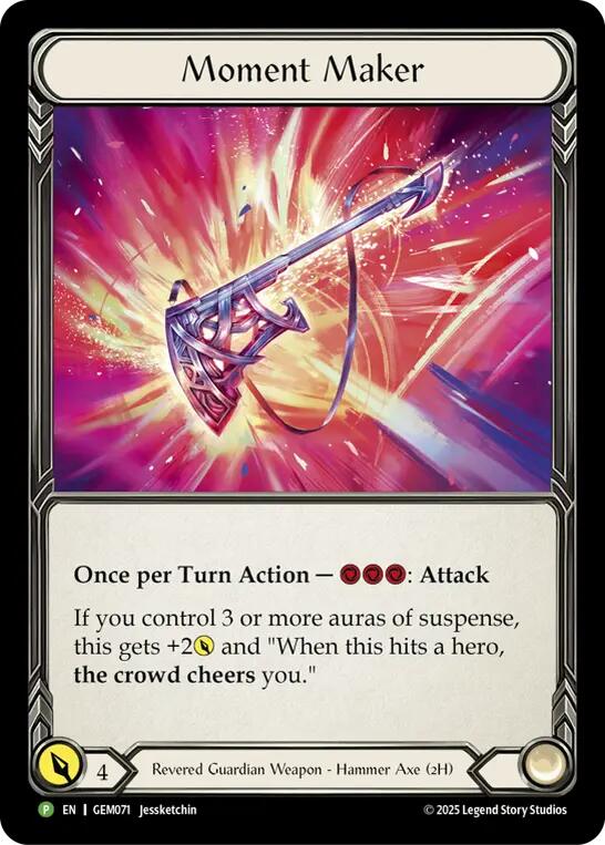 Moment Maker [GEM071] (GEM Pack 3)  Cold Foil | Devastation Store
