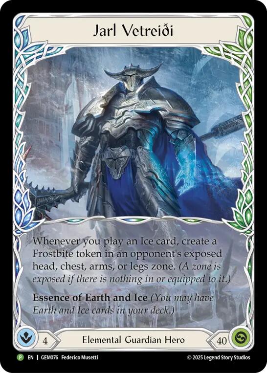Jarl Vetreidi [GEM076] (GEM Pack 3) | Devastation Store