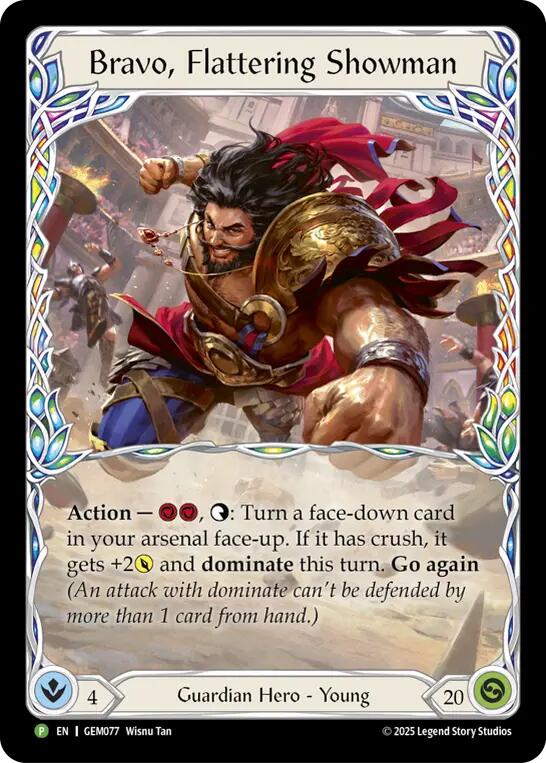 Bravo, Flattering Showman [GEM077] (GEM Pack 3) | Devastation Store