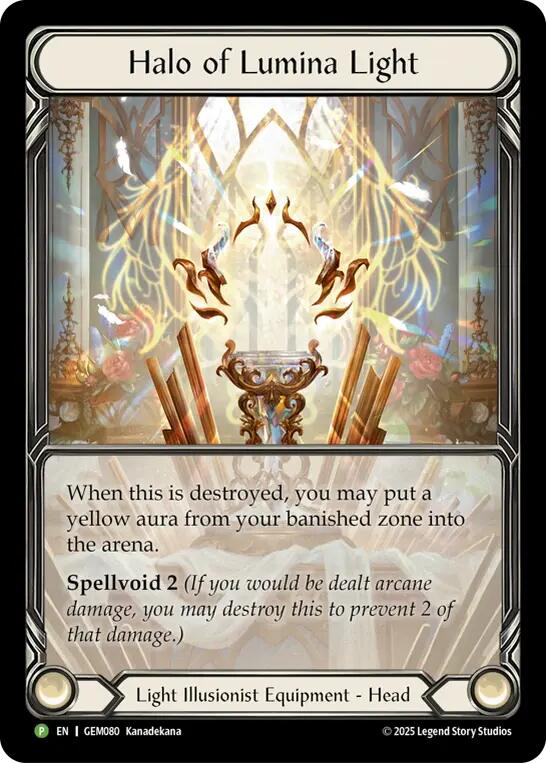 Halo of Lumina Light [GEM080] (GEM Pack 3)  Rainbow Foil | Devastation Store