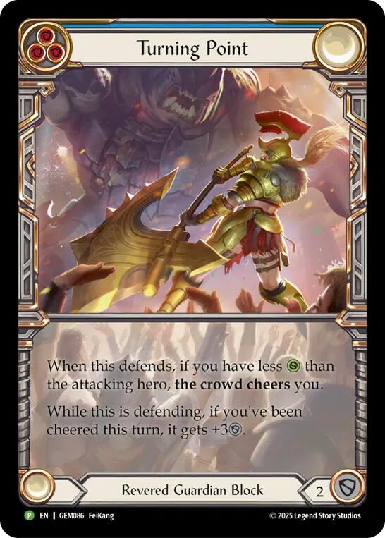 Turning Point [GEM086] (GEM Pack 3)  Rainbow Foil | Devastation Store