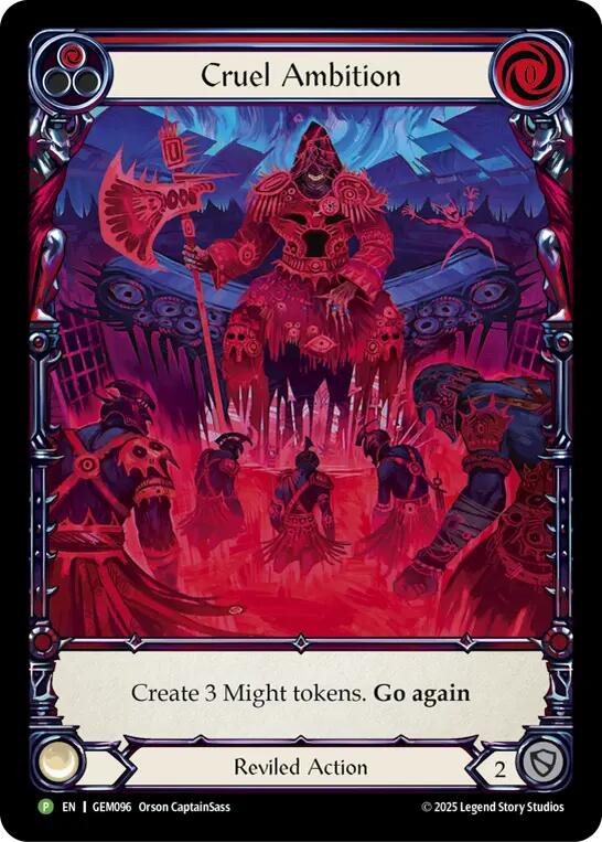 Cruel Ambition [GEM096] (GEM Pack 3) | Devastation Store