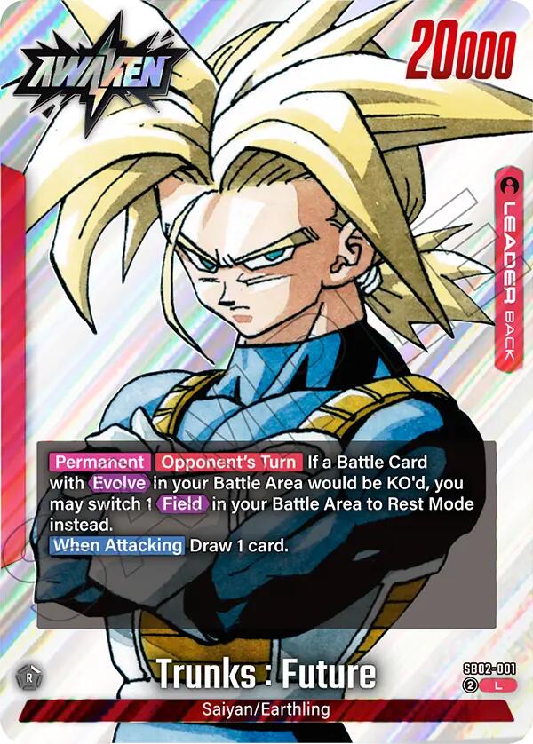 Trunks : Future (SB02-001) [Manga Booster 02] | Devastation Store