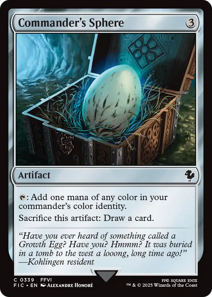 Commander's Sphere [FINAL FANTASY Commander] | Devastation Store