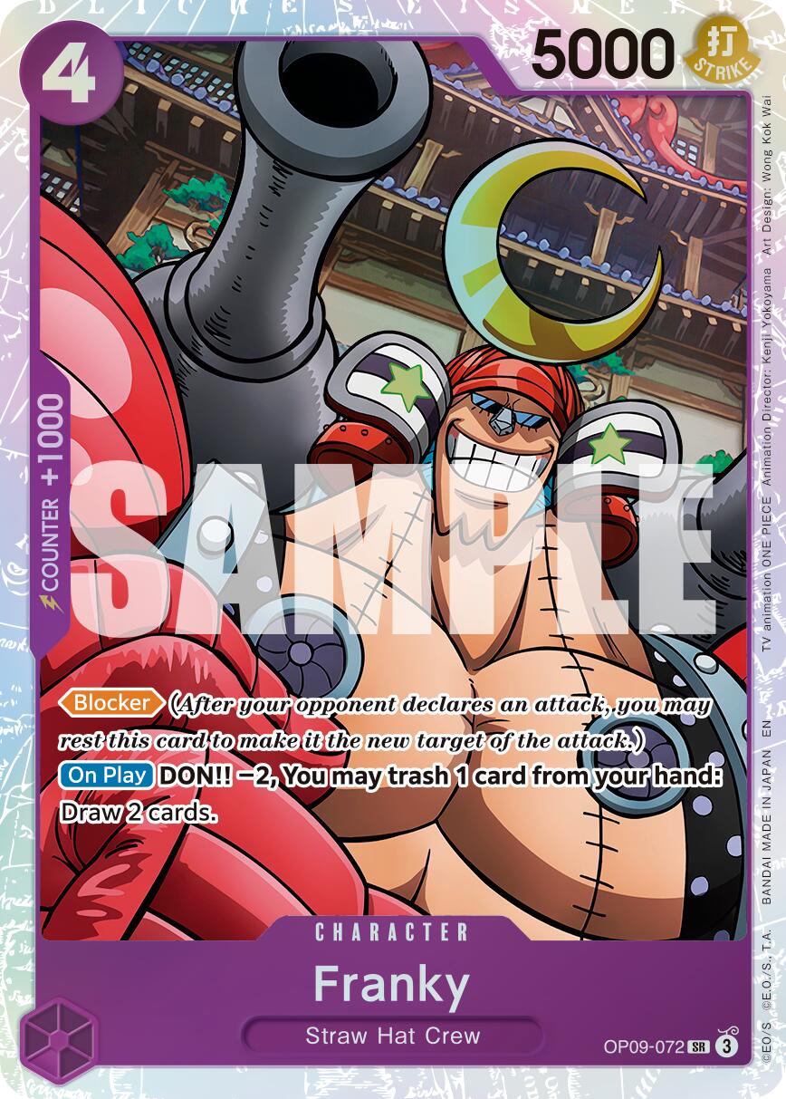 Franky (OP09-072) (Reprint) [Premium Booster -The Best- Vol. 2] | Devastation Store