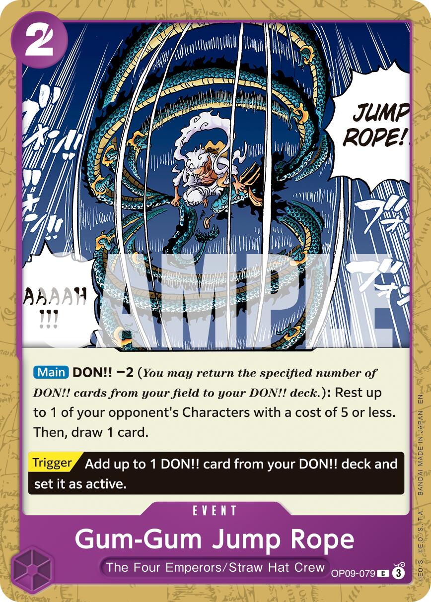 Gum-Gum Jump Rope (Reprint) [Premium Booster -The Best- Vol. 2] | Devastation Store