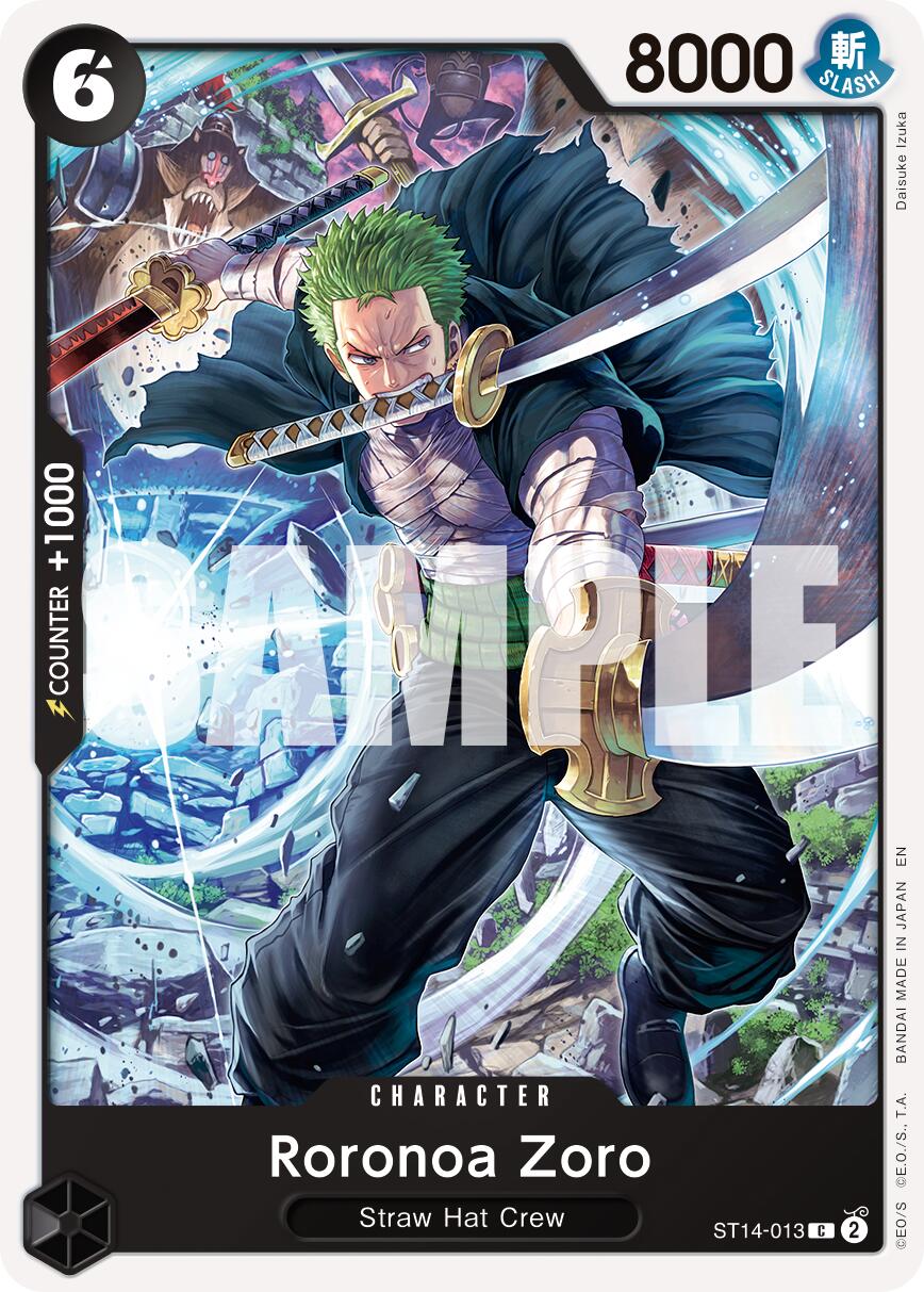Roronoa Zoro (ST14-013) (Reprint) [Premium Booster -The Best- Vol. 2] | Devastation Store