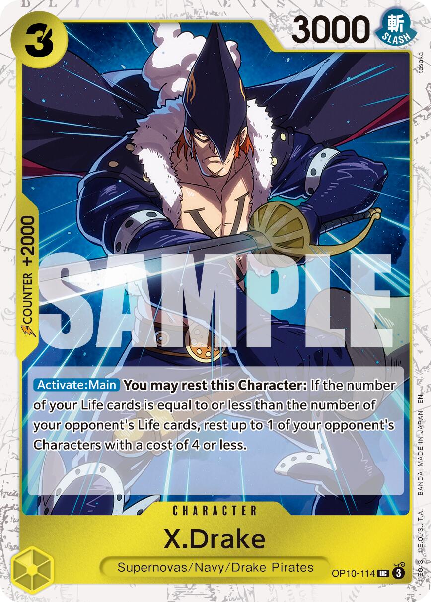 X.Drake (Pirate Foil) [Premium Booster -The Best- Vol. 2] | Devastation Store