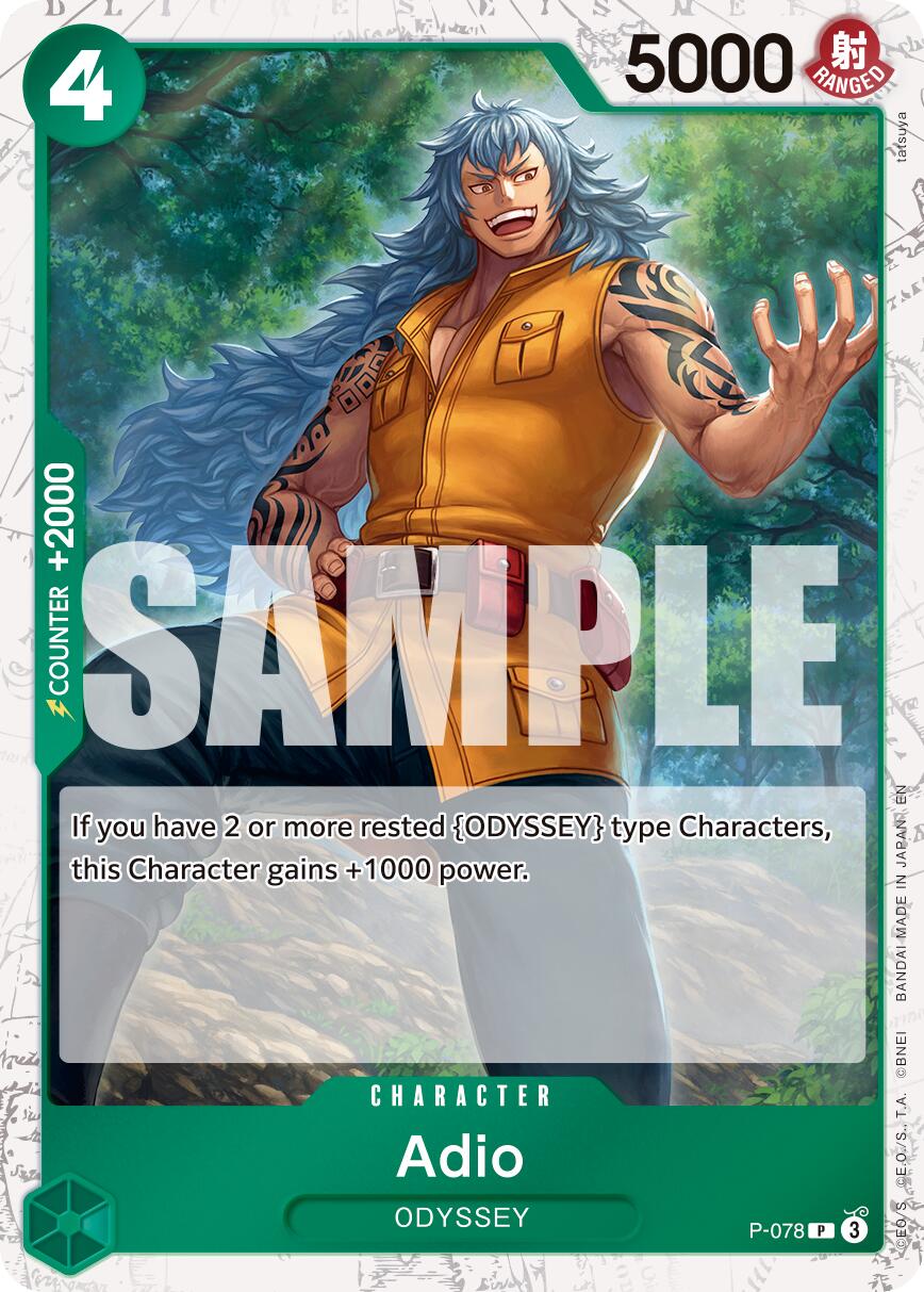 Adio (Pirate Foil) [Premium Booster -The Best- Vol. 2] | Devastation Store