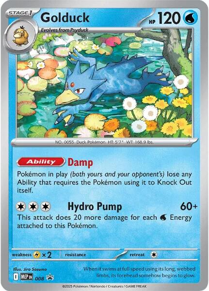Golduck (008) [Mega Evolutions Promo] | Devastation Store
