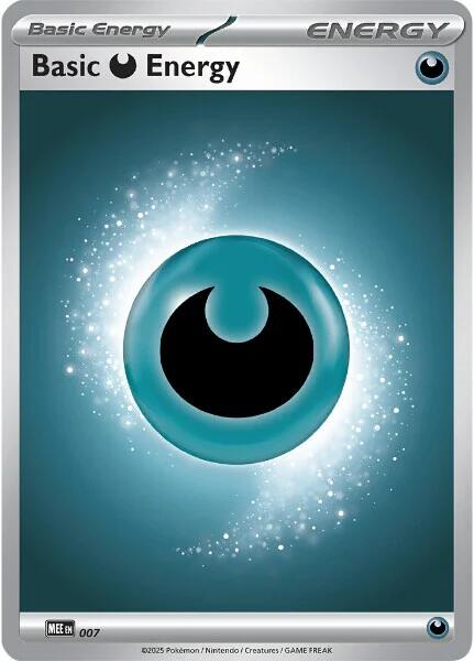 Basic Darkness Energy - 007 [Mega Evolution Energies] | Devastation Store