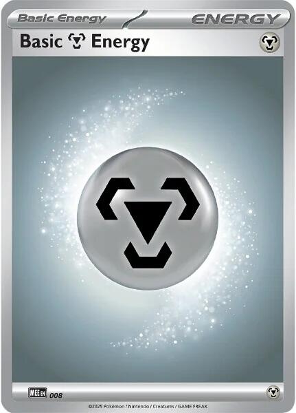 Basic Metal Energy - 008 [Mega Evolution Energies] | Devastation Store