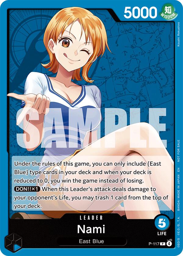 Nami (P-117) [One Piece Promotion Cards] | Devastation Store