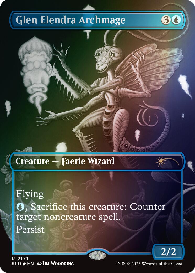 Glen Elendra Archmage (2171) (Rainbow Foil) [Secret Lair Drop Series] | Devastation Store