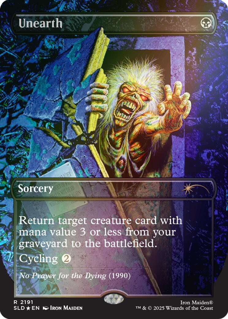 Unearth (Rainbow Foil) [Secret Lair Drop Series] | Devastation Store