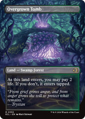 Overgrown Tomb (Borderless) [Lorwyn Eclipsed] | Devastation Store