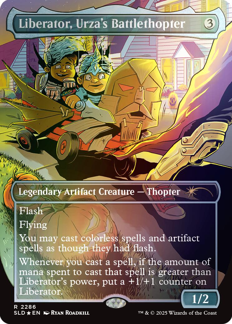 Liberator, Urza's Battlethopter (Rainbow Foil) [Secret Lair Drop Series] | Devastation Store