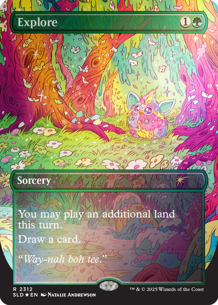 Explore (2312) (Rainbow Foil) [Secret Lair Drop Series] | Devastation Store