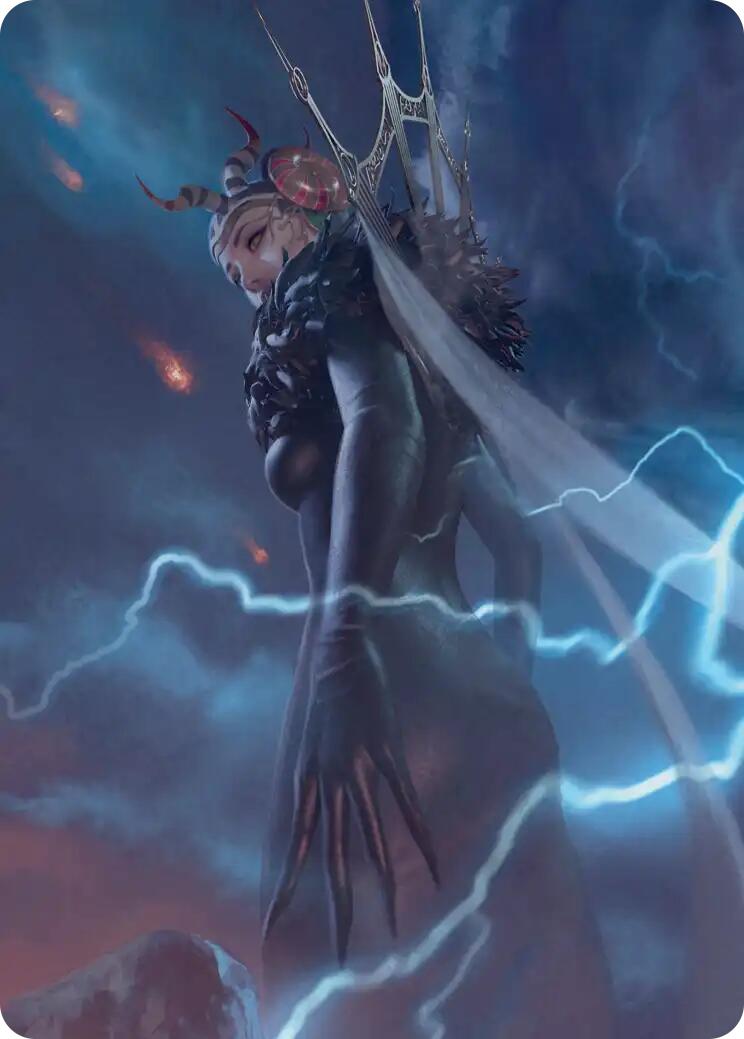 Edea, Possessed Sorceress Scene Art Card [FINAL FANTASY Art Series] | Devastation Store