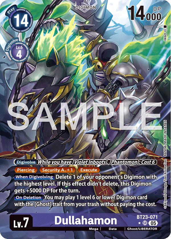 Dullahamon [BT23-071] (Alternate Art) [Hackers' Slumber] | Devastation Store