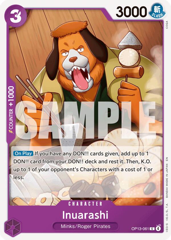 Inuarashi [Carrying On His Will] | Devastation Store