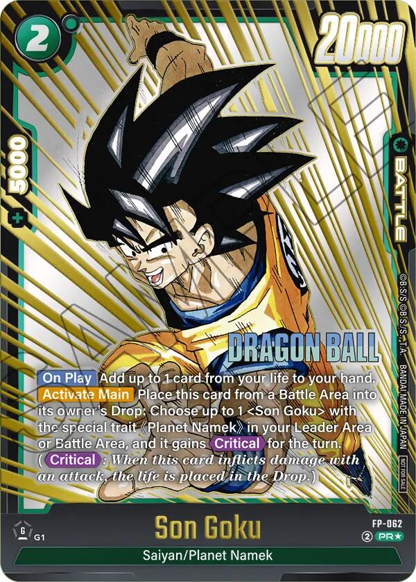 Son Goku (FP-062) (Release Event Winner) [Fusion World Promotion Cards] - Devastation Store | Devastation Store