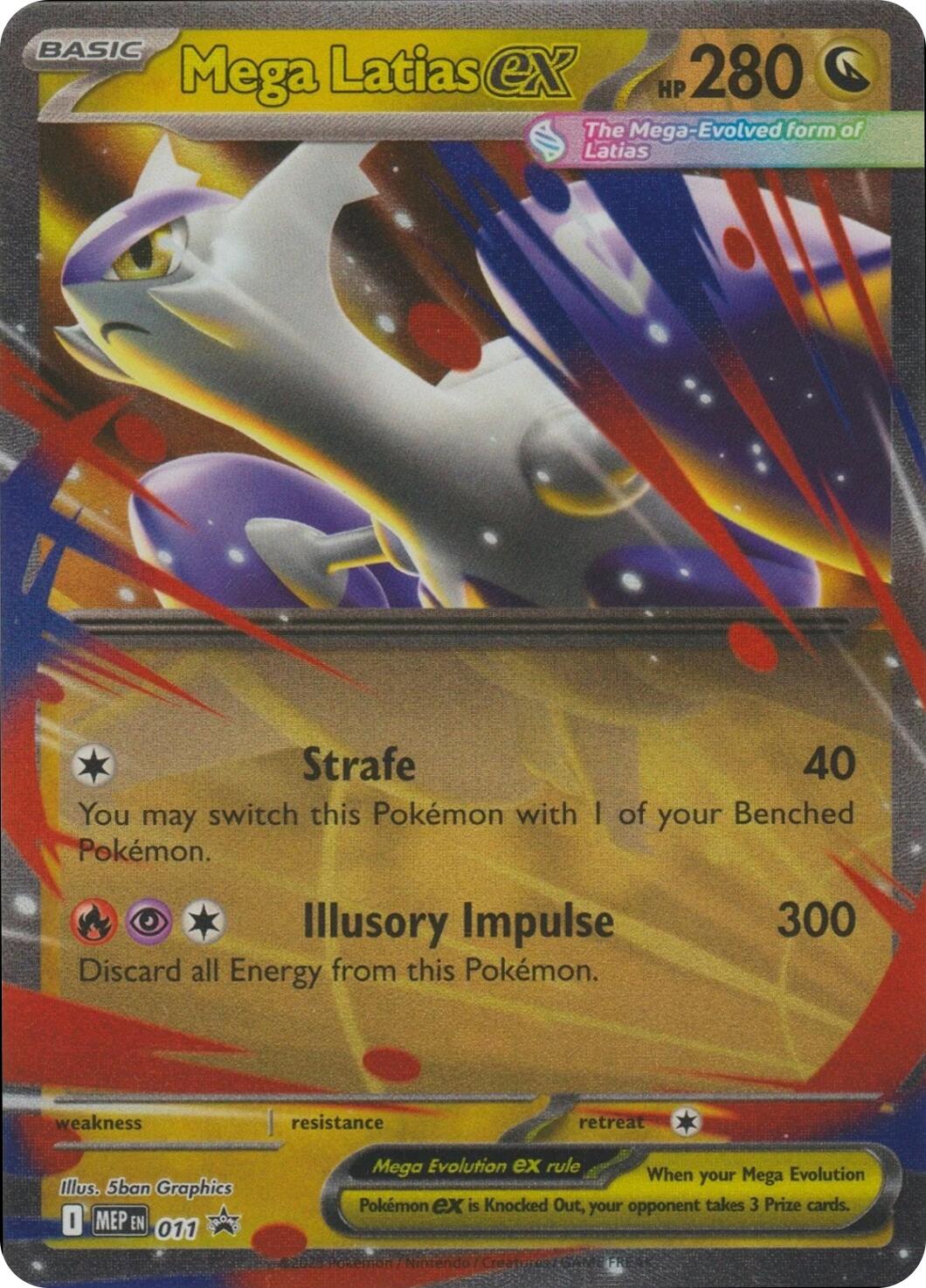 Mega Latias ex (011) [Mega Evolutions Promo] | Devastation Store