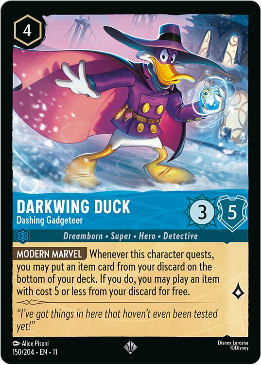 Darkwing Duck - Dashing Gadgeteer (150/204) [Winterspell] | Devastation Store