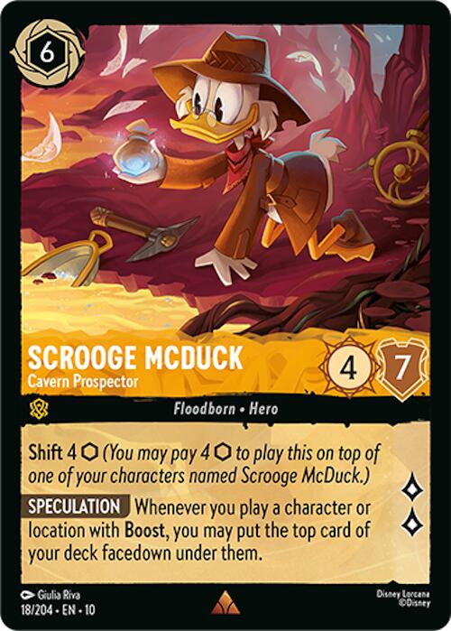 Scrooge McDuck - Cavern Prospector (18/204) [Whispers in the Well] | Devastation Store