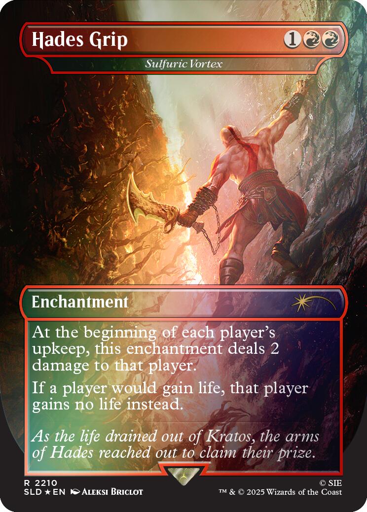 Hades Grip - Sulfuric Vortex (Rainbow Foil) [Secret Lair Drop Series] | Devastation Store