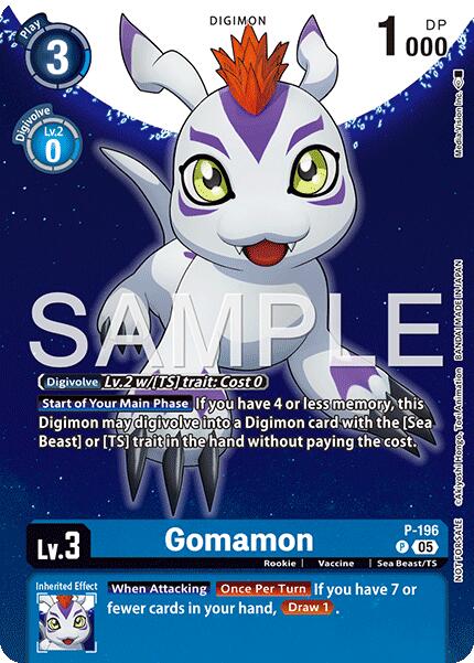 Gomamon [P] (Digimon Story: Time Stranger Promo Pack) [Promotional Cards] | Devastation Store